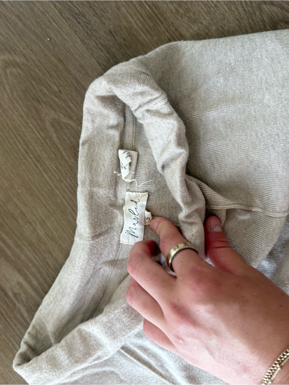 MARLED cropped sweater pants S - Picture 9 of 9